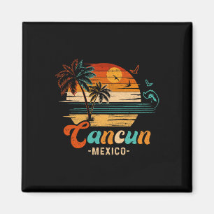 Cancun Mexico Vacation 2025 Matching Family Group  Magnet