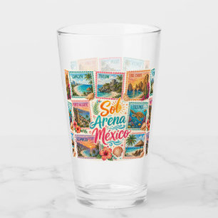 Cancun Sun Sand Mexico Beautiful Beaches Tropical  Glass