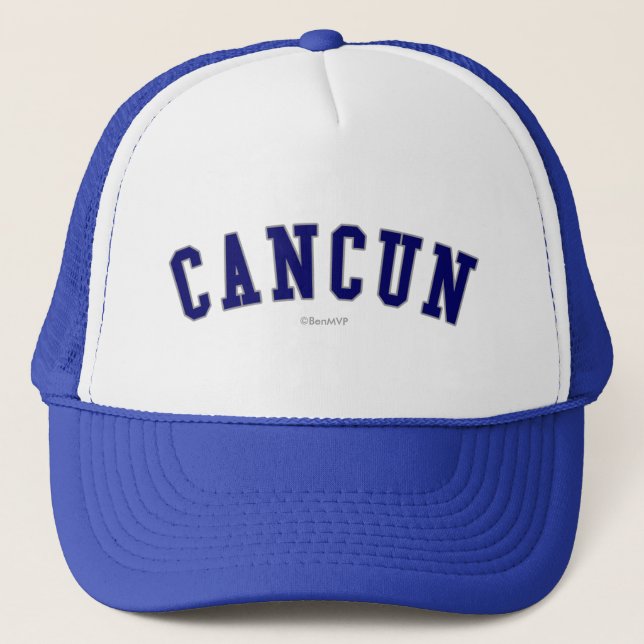 Cancun Trucker Hat (Front)