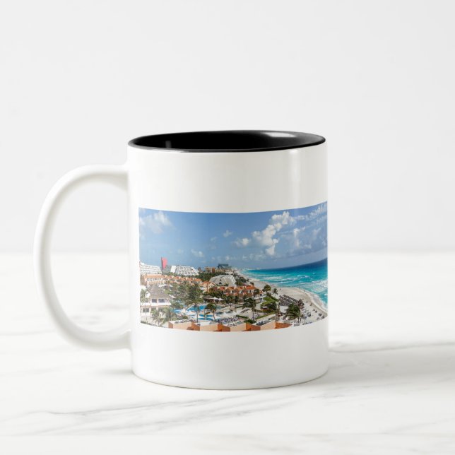 Cancun Two-Tone Coffee Mug (Left)
