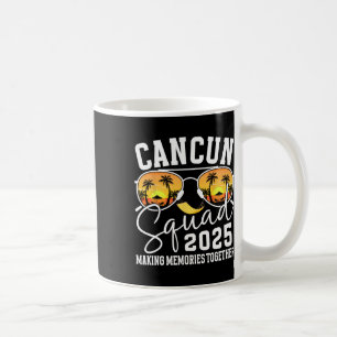 Cancun Vacation Squad 2025 Matching Family Vacatio Coffee Mug