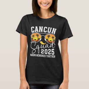 Cancun Vacation Squad 2025 Matching Family Vacatio T-Shirt