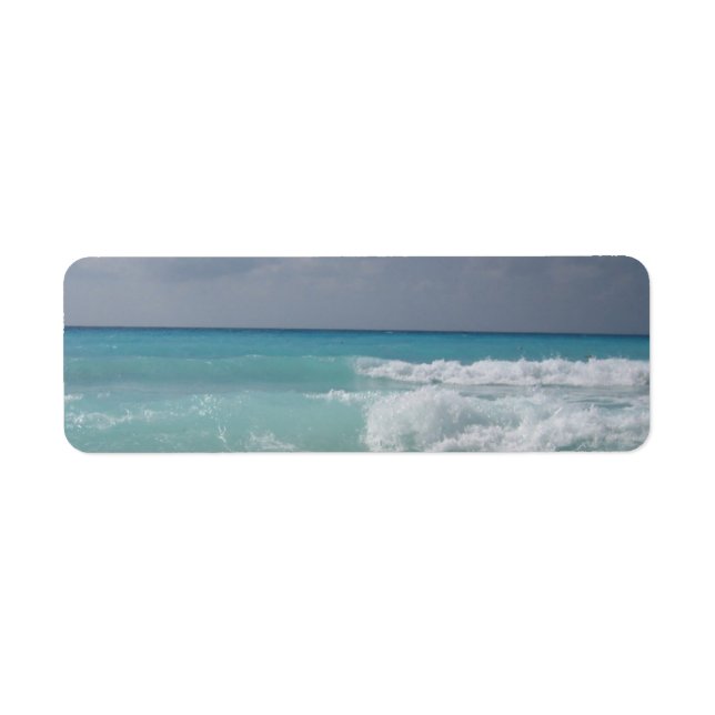 Cancun Waves Return Address Label (Front)