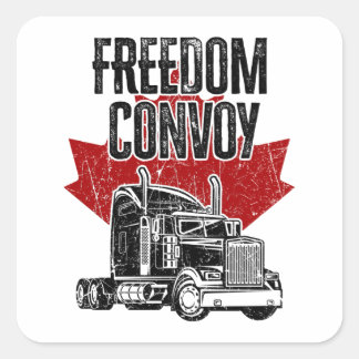 Canda Freedom Convoy 2022 Square Sticker