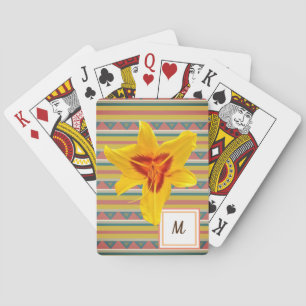 Canda Lilly Colourful Custom Playing Cards