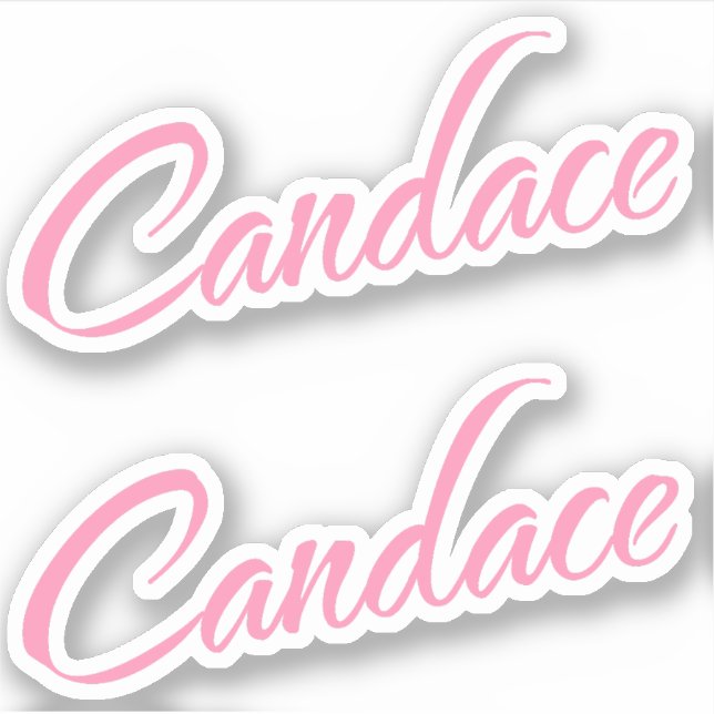 Candace Pink Name x2 (Front)