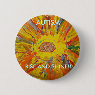 Candace's Autism Art Button
