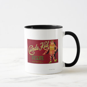 Cande Kid Pear Crate LabelMedford, OR Mug