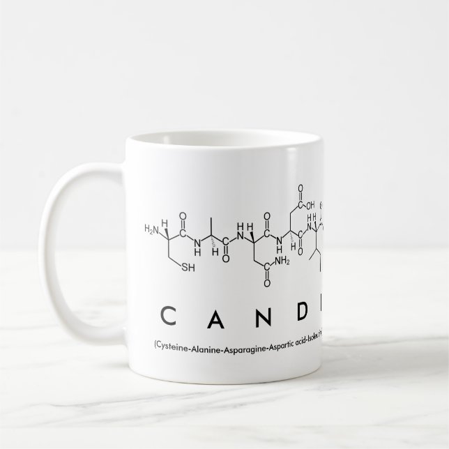 Candi peptide name mug (Left)