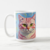 “Candice” A Cherry Striped Mystique – Cat Portrait