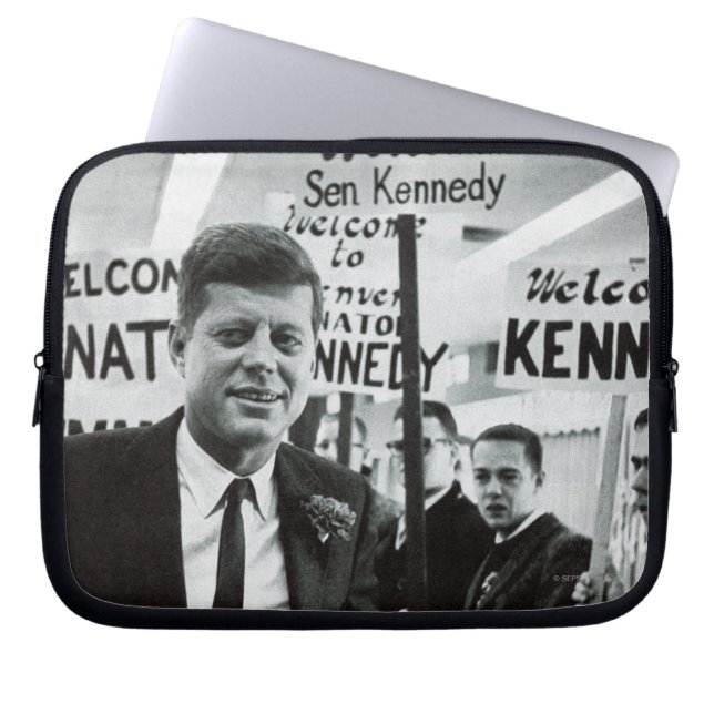 Candidate Kennedy Laptop Sleeve (Front)