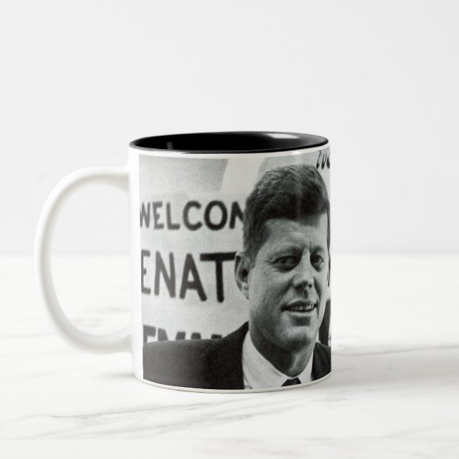 Candidate Kennedy Two-Tone Coffee Mug (Left)