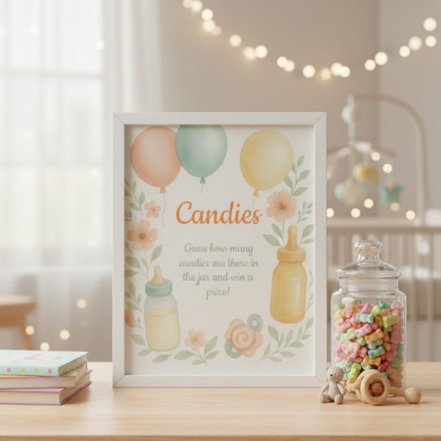 Candies Guessing Game Poster (Creator Uploaded)