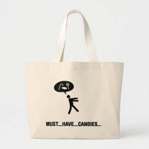 Candies Lover Large Tote Bag