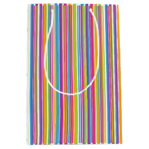 Candies Pattern Medium Gift Bag