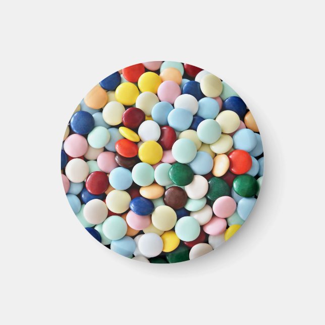 Candies rainbow magnet (Front)