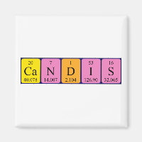 Candis periodic table name magnet