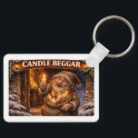 Candle Beggar Icelandic Yule Lad Key Ring<br><div class="desc">Candle Beggar Icelandic Yule Lad keychain</div>