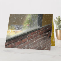 Candle by the Window, Sleeping Dog (2) Christmas C