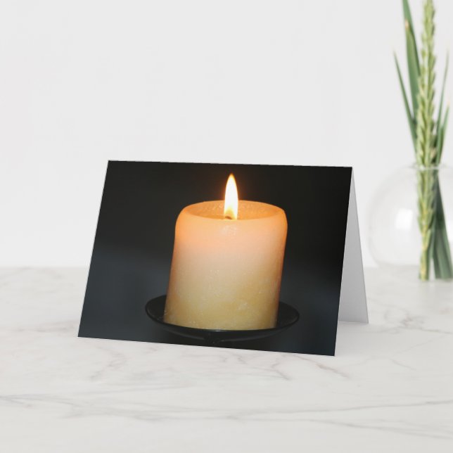 candle card (Front)