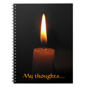 Candle Flame Notebook