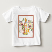 Candle Flame Word Cloud Art Print