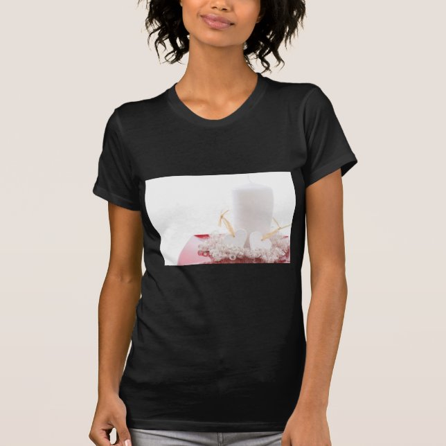 Candle & Hearts T-Shirt (Front)