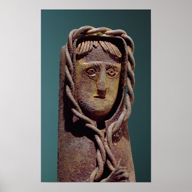 Candle holder with a figure of Jesus Poster (Front)