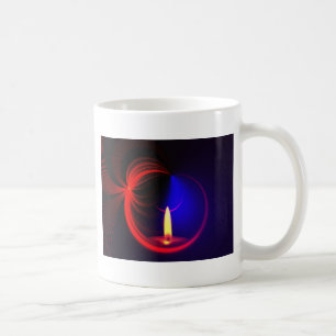 Candle Image Fashion Coffee Mug