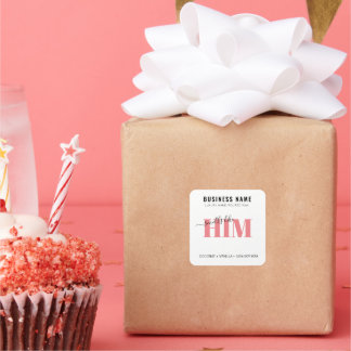 Candle Label Stickers