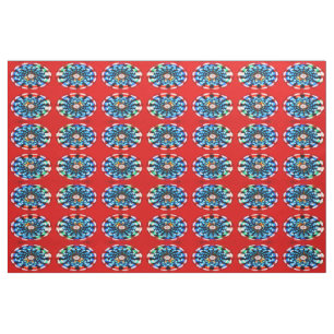 Candle light burst fabric