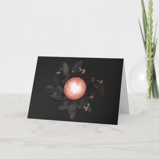 Candle Light Card (Front)