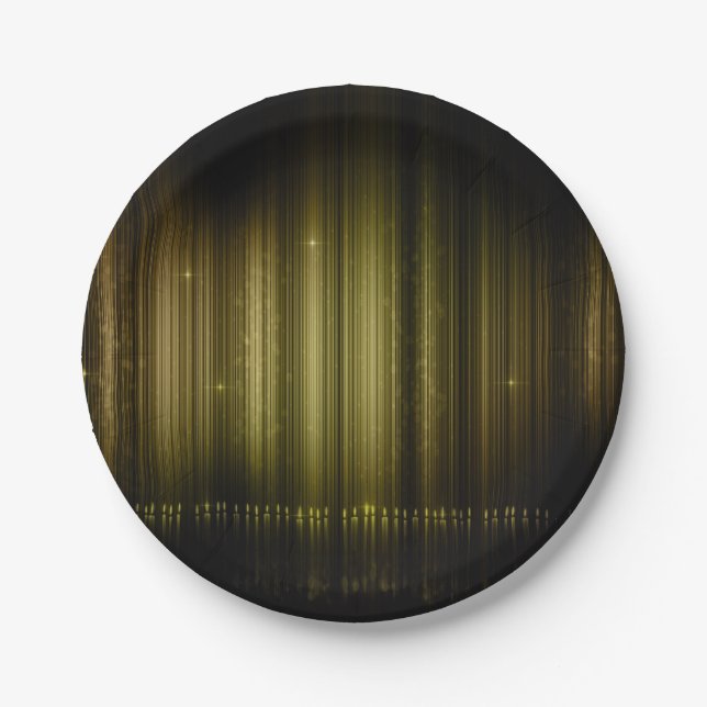 Candle Light Paper Plate (Front)