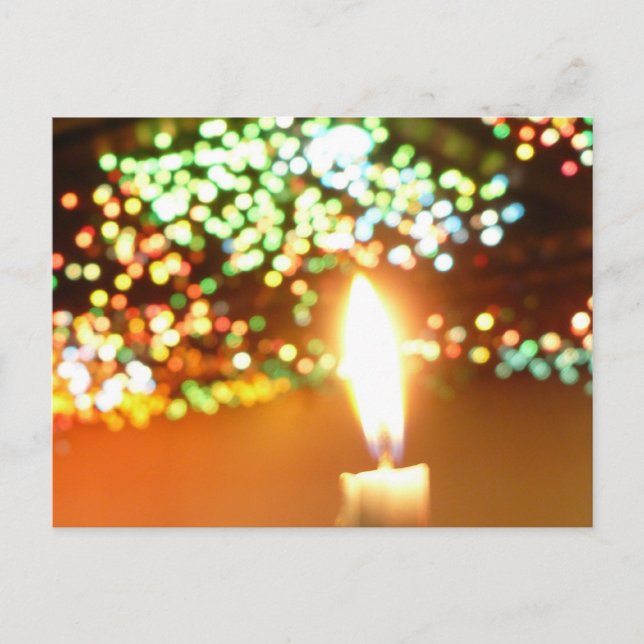 Candle light postcard (Front)