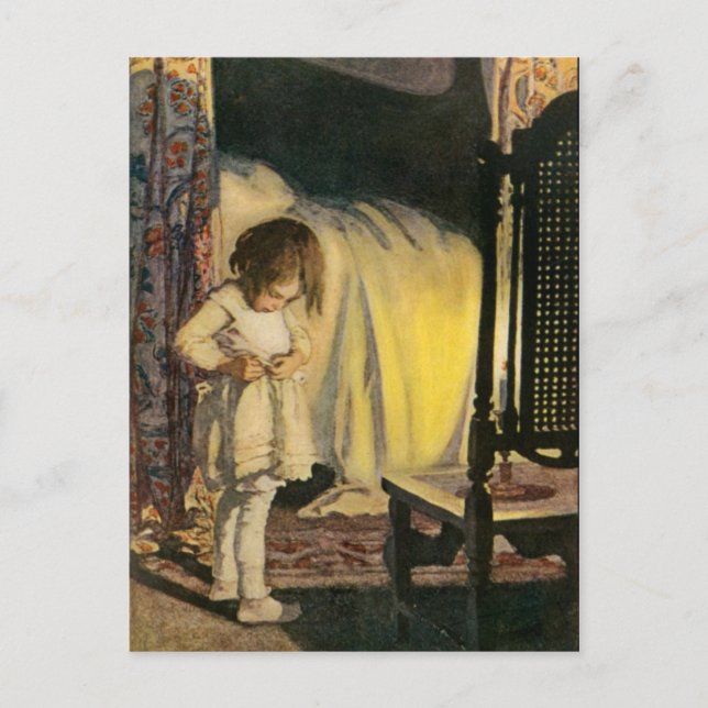 Candle Light Postcard (Front)