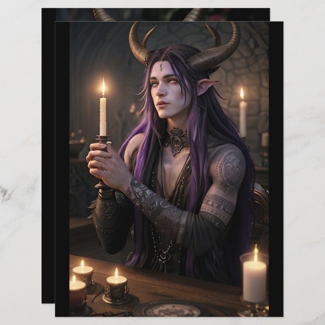 Candle Magic double print (Front/Back)