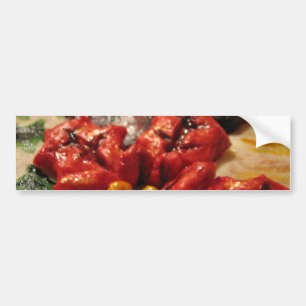 Candle Pie Bumper Sticker
