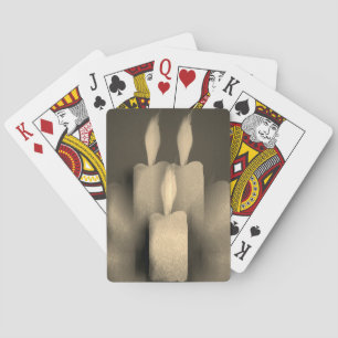Candle playing cards, tarot,cartomancy,art playing cards