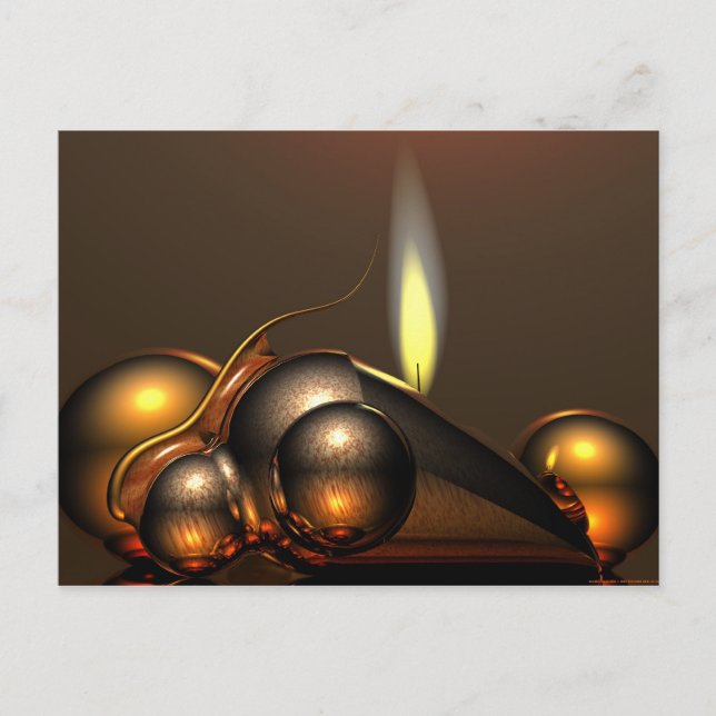Candle Postcard (Front)