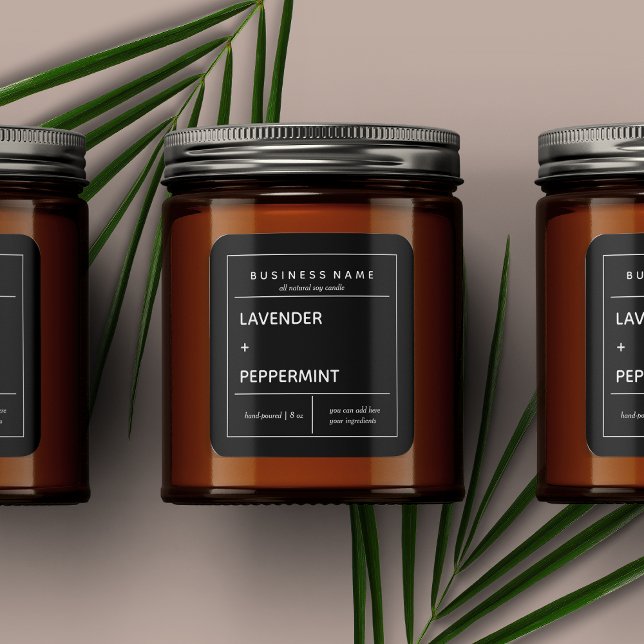 Candle Product Label Design (Creator Uploaded)