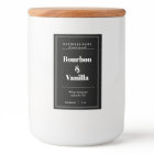 Candle Product Label Design