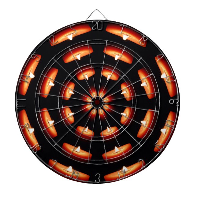 Candle Wheel Dart Board (Front)