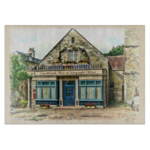 Candleford Post Office Cutting Board