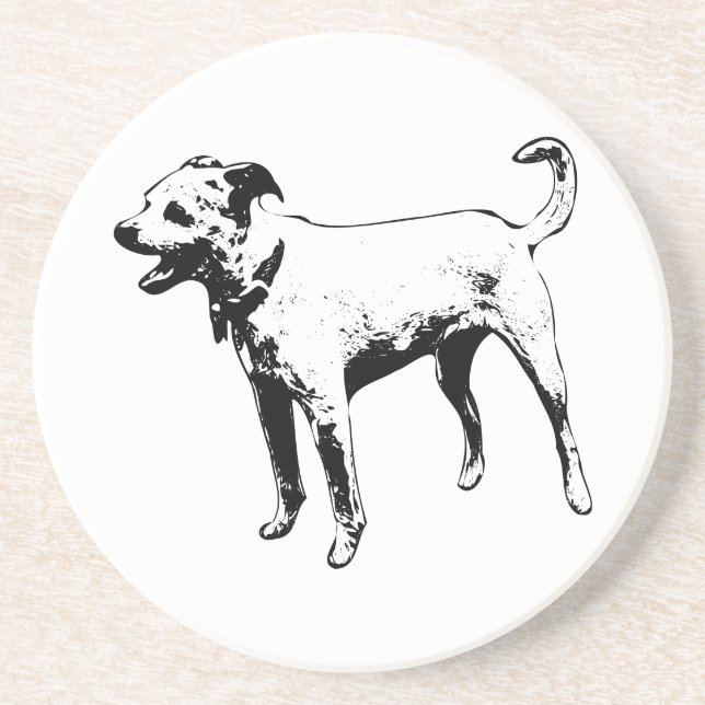 Candlelight Bark Coaster (Front)