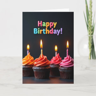 Candlelight Birthday Treat Card