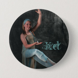 Candlelight Photo of Dancer 7.5 Cm Round Badge