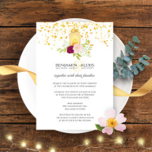 Candlelight Roses Glitter Romantic Wedding