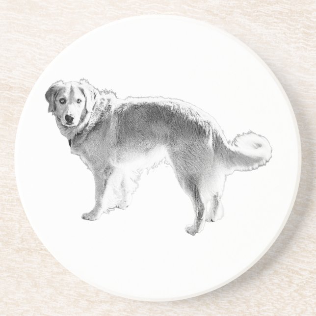 Candlelit Autumn Gaze Coaster (Front)