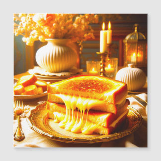 Candlelit Comfort Meal: Grilled Cheese Sandwich