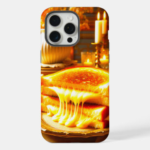 Candlelit Comfort Meal: Grilled Cheese Sandwich  iPhone 15 Pro Max Case